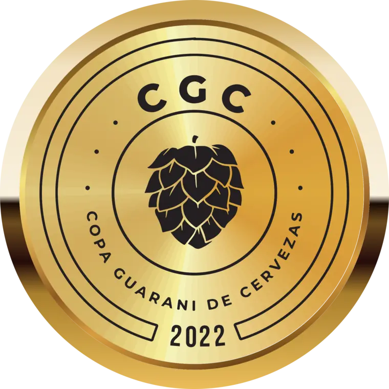 Medalha de ouro da Copa Guaraní de Cervezas 2022